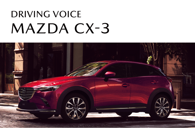 DRIVING VOICE CX-3